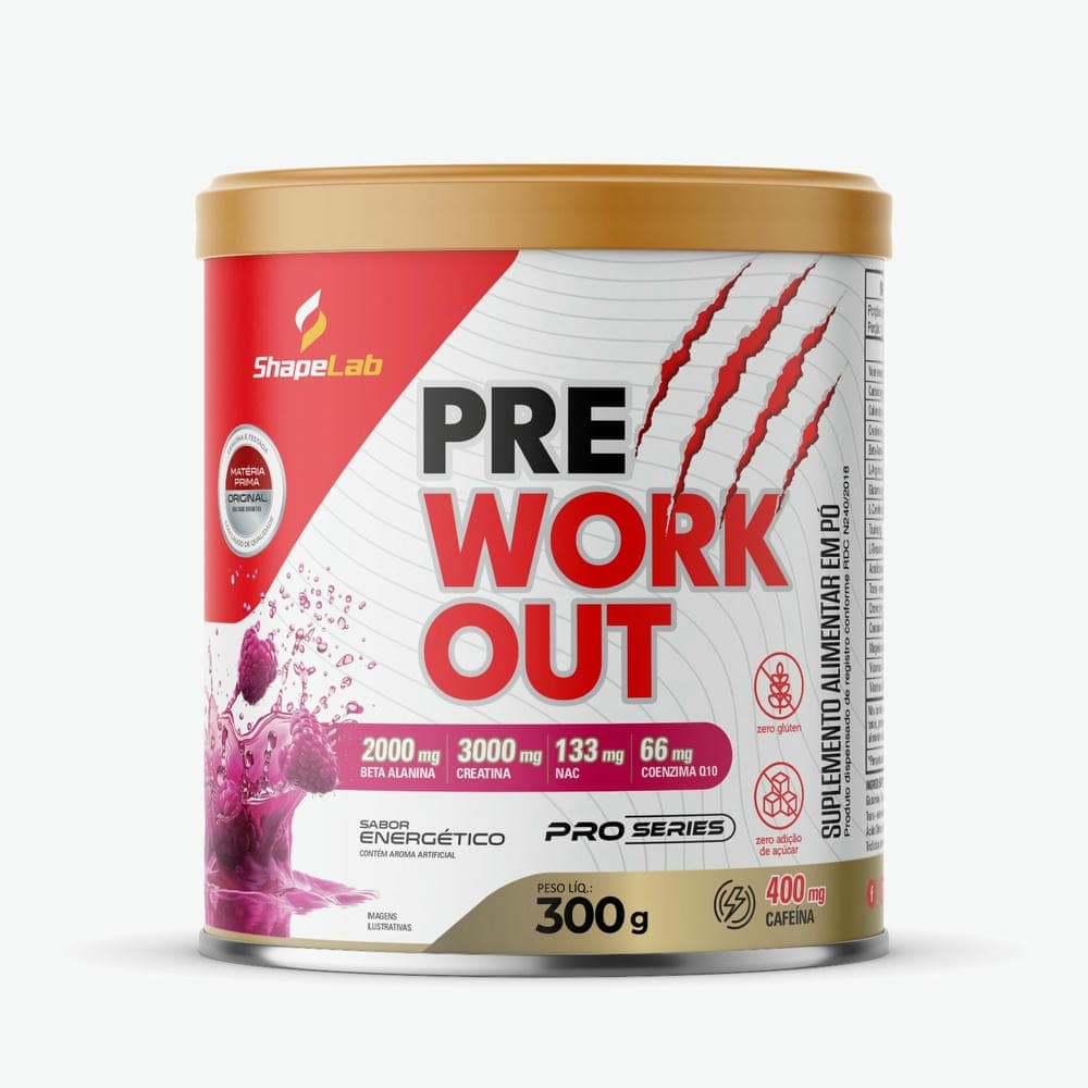 Pre Workout Energético 300g