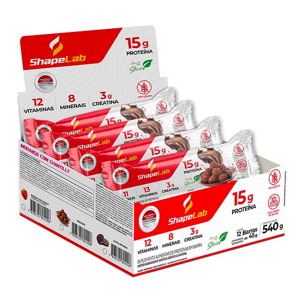 Barra de Proteina Sabor Brigadeiro